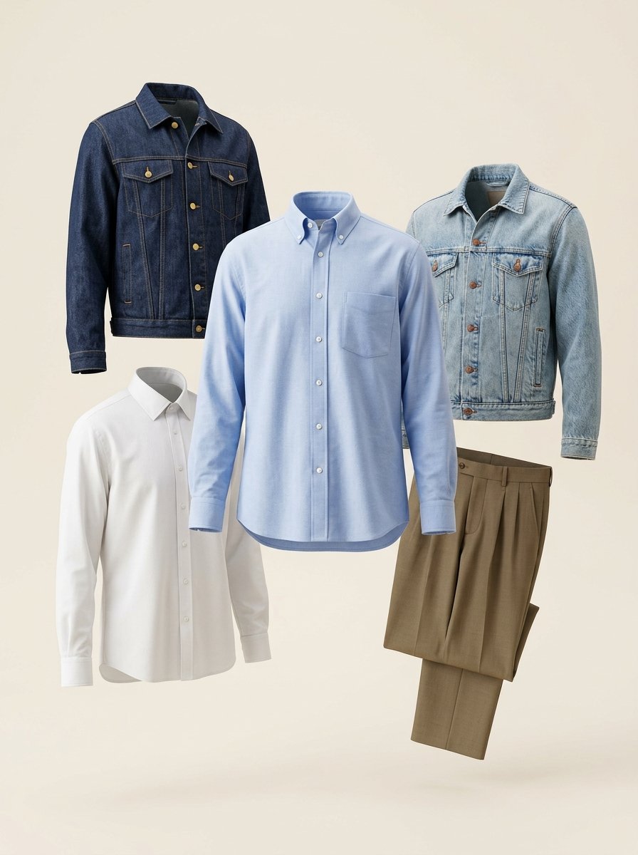 Woven Garments - Denim Jackets, Shirts, Trousers