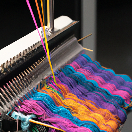 a close up of colorful yarn being fed th 512x512 69960368